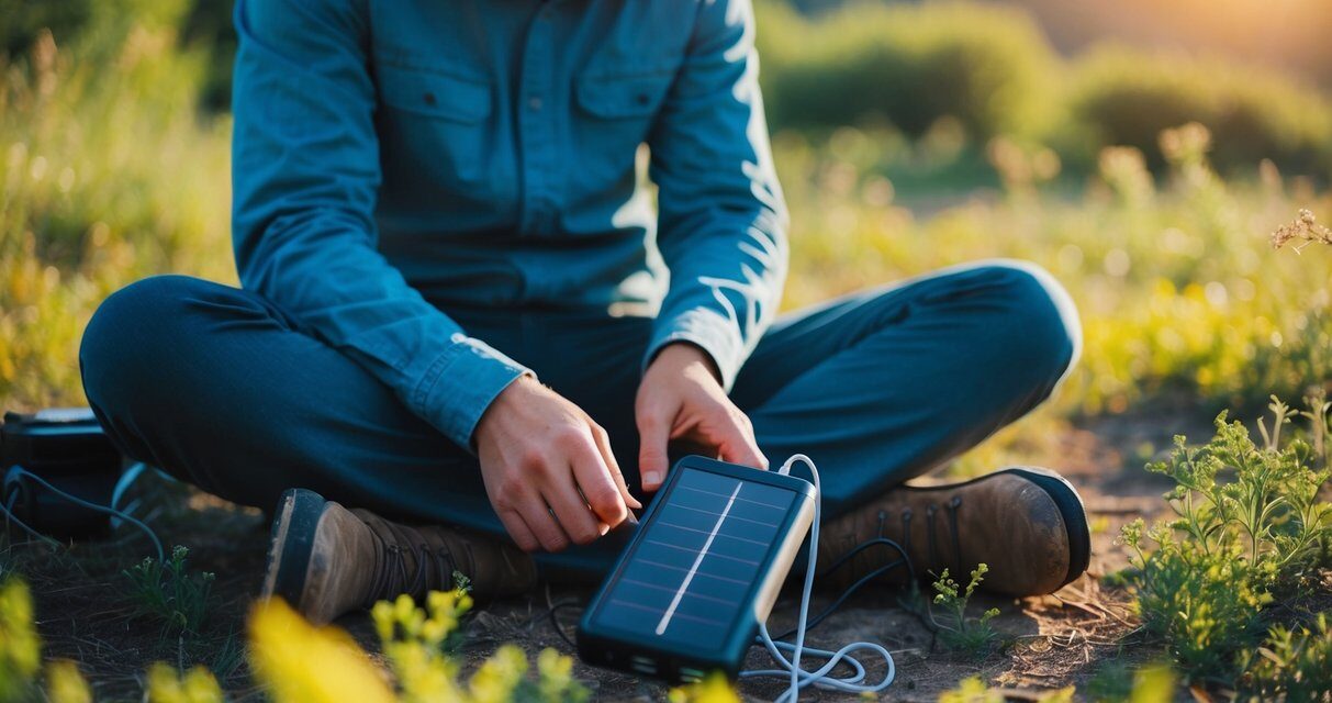 Hvis du elsker udendørslivet, så bør du investere i en powerbank med solceller