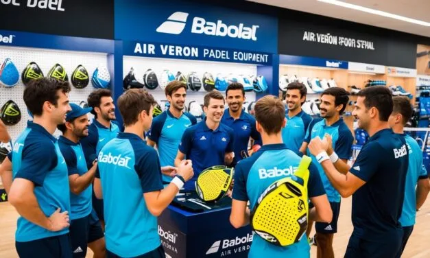 Opdag det nyeste inden for padeludstyr med Babolat Air Veron