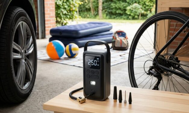 Elektrisk luftpumpe – en praktisk gadget til bil, cykel og fritid