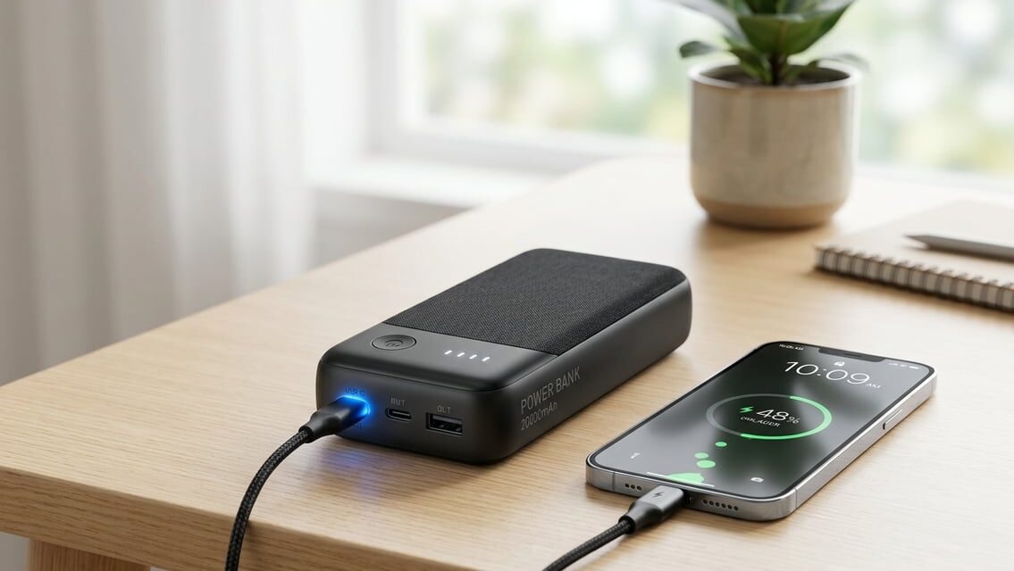 Hvad er en powerbank? Sådan fungerer den