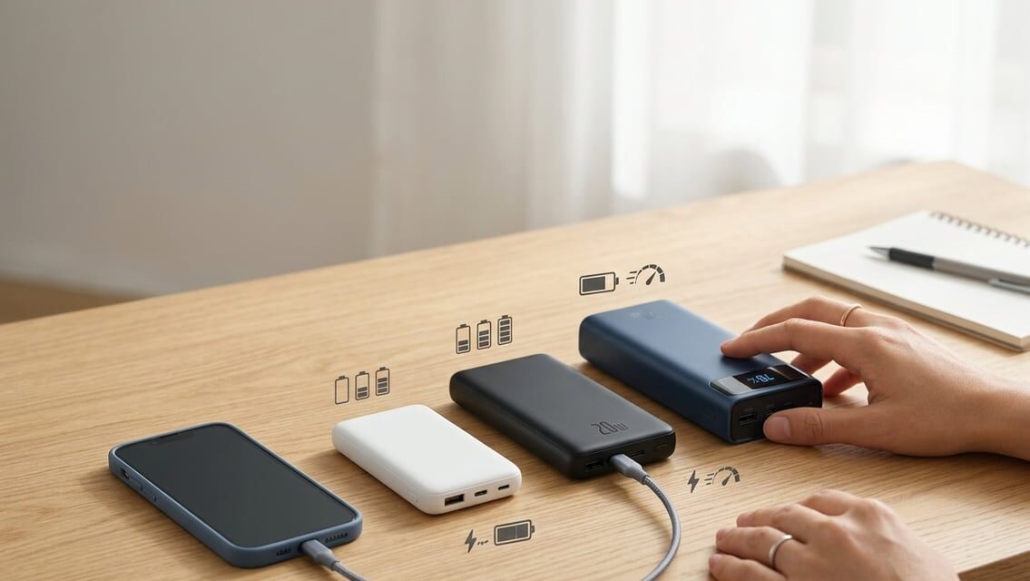 Hvilken powerbank skal jeg vælge? Guide til kapacitet og effekt