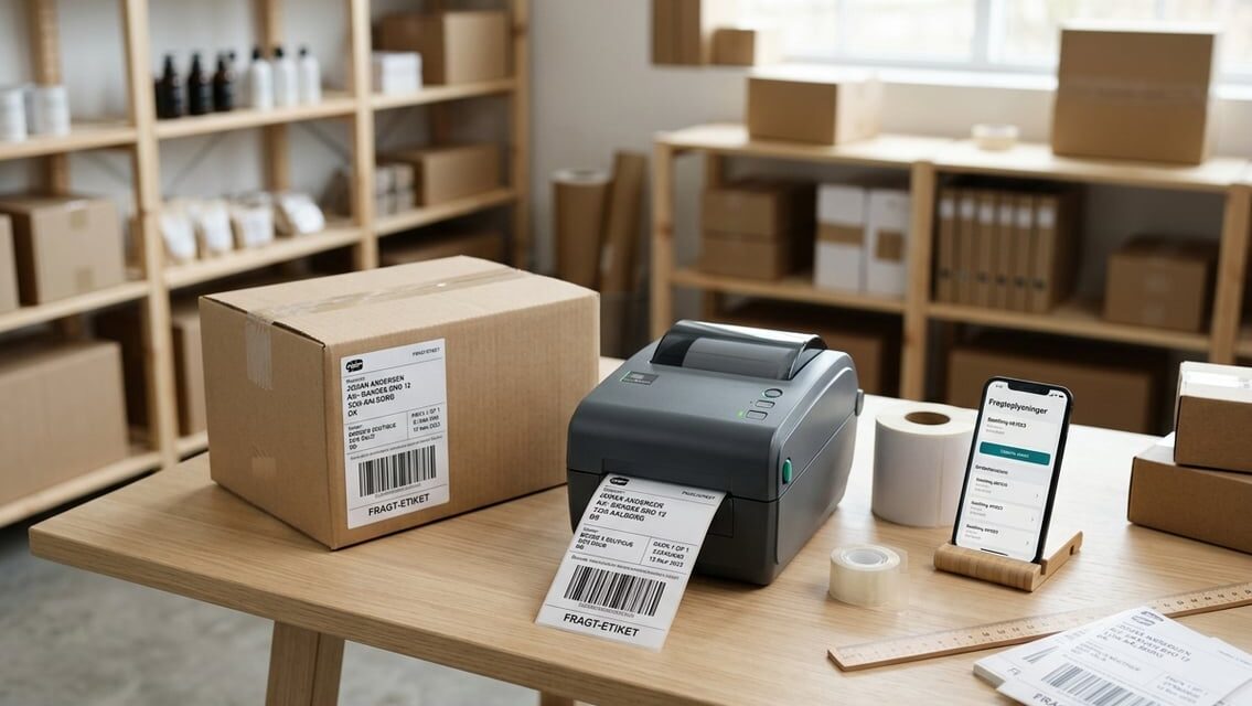 Labelprinter til fragt – hvad skal du kigge efter?