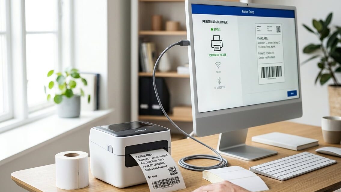 Labelprinter til PC – guide til forbindelser og anvendelse