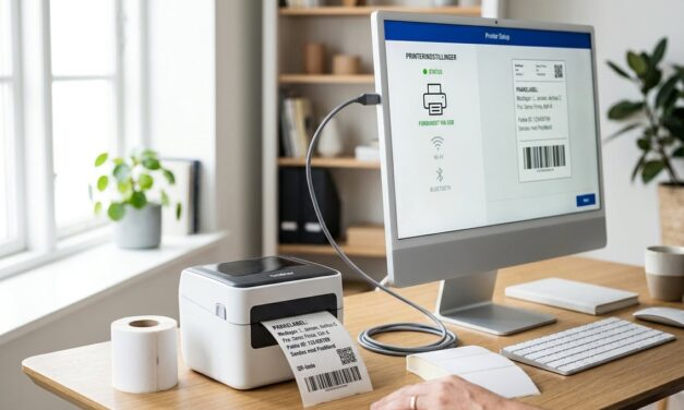Labelprinter til PC – guide til forbindelser og anvendelse