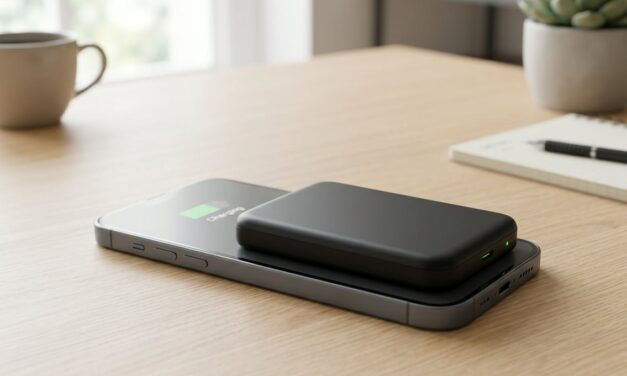 Magnetisk powerbank – sådan fungerer opladning direkte på mobilen