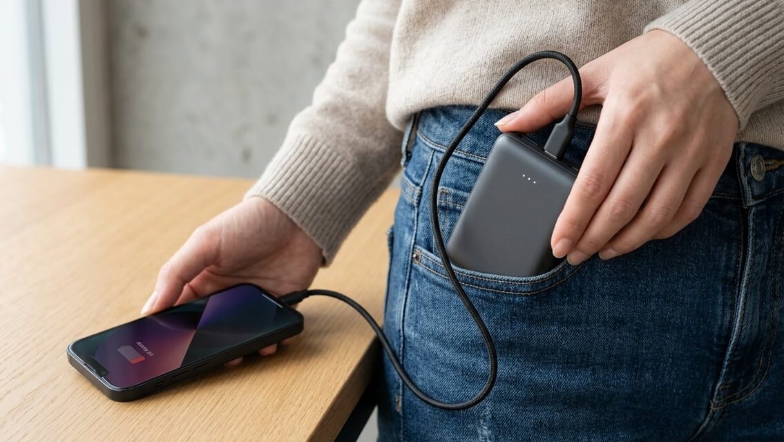 Mini-powerbank – når opladeren skal kunne være i lommen