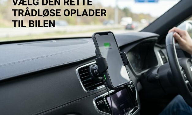 Trådløs oplader til bilen – sådan vælger du den rigtige løsning