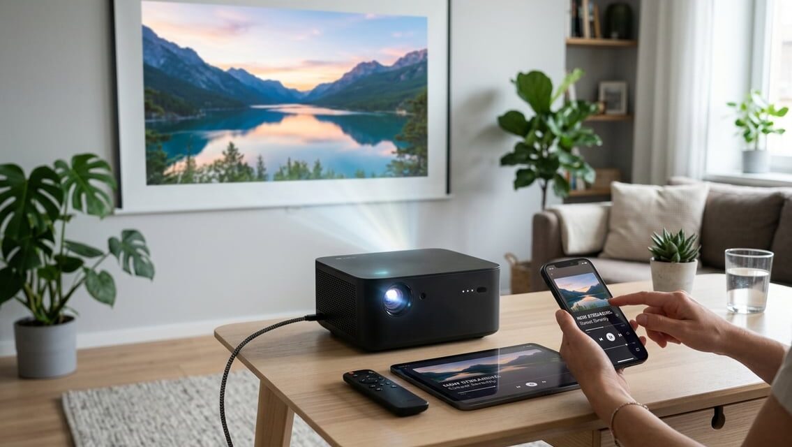 WiFi-projektor – sådan streamer du trådløst til projektoren